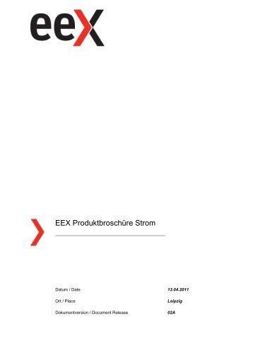 EEX Produktbroschüre Strom - power-solution