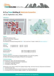 A-Z zu PowerBuilding & DataCenterConvention 26./27. September ...