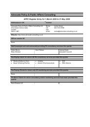 Agenda on APPC letterhead - Draft for despatch 25 - Powerbase