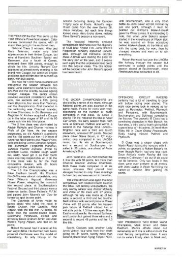 1987 offshore (uk) review - Powerboat Archive