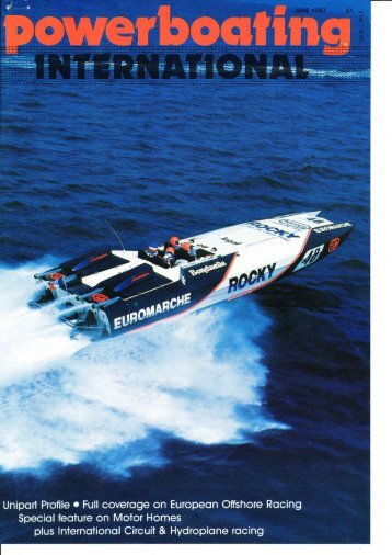 1987 European Offshore Preview - Powerboat Archive