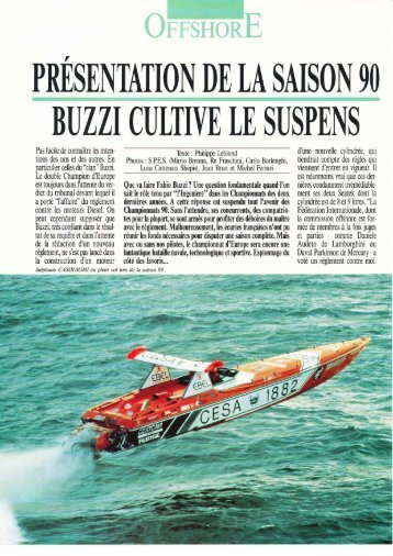 Euro offshore 1990 - Powerboat Archive