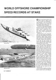 WORLD OFFSHORE CHAMPIONSHIP - Powerboat Archive