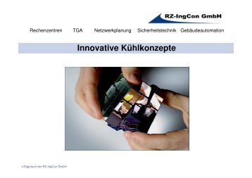 Innovative Kühlkonzepte - PowerBuilding