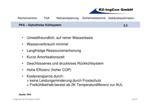 Innovative Kühlkonzepte - PowerBuilding