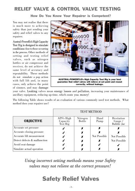 powerflo bronze safety & relief valves - Powerflo Solutions