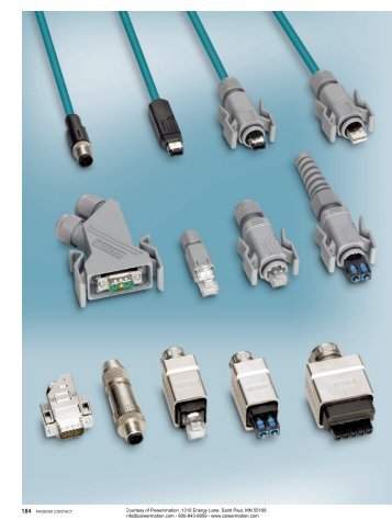 Phoenix Contact PLUSCON Data Connectors - Power/mation