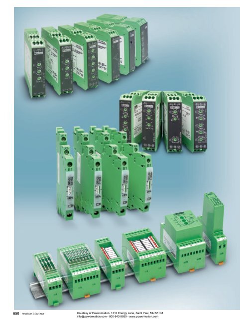 Phoenix Contact INTERFACE Monitoring Relays ... - Power/mation