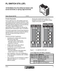 Data sheet DB GB FL SWITCH 5TX (-ZF) - Power/mation