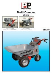 Multi-Dumper elektro MCE400