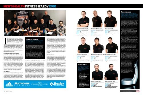 Men's Health Fitness izazov 02-2010 - Power Plate