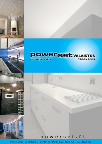 Powerset Valaistus kuvasto 2009