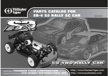 PARTS CATALOG FOR EB-4 S2 RALLY SC CAR - Powertoys