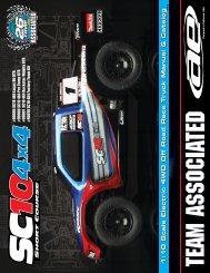 Team Associated Mgt 4 6 Manual Arrow Models