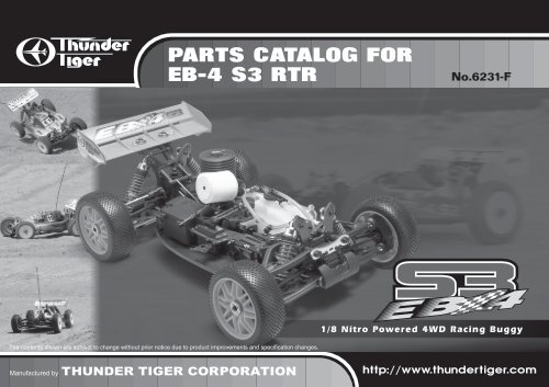 eb-4 s3 rtr spare parts list - Carrocar