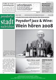 Ausgabe 2/2008 - POYSDORF