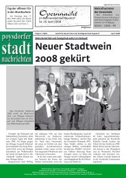 Ausgabe 4/2008 - POYSDORF