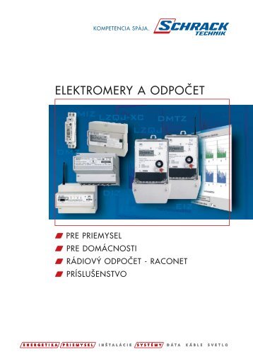 ELEKTROMERY A ODPOÄET - Schrack Technik