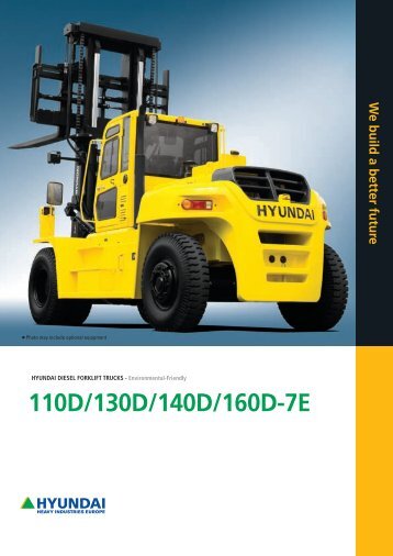 110D/130D/140D/160D-7E - Forklift Truck Hire