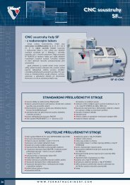 CNC soustruhy SF... - Poziadavka.sk