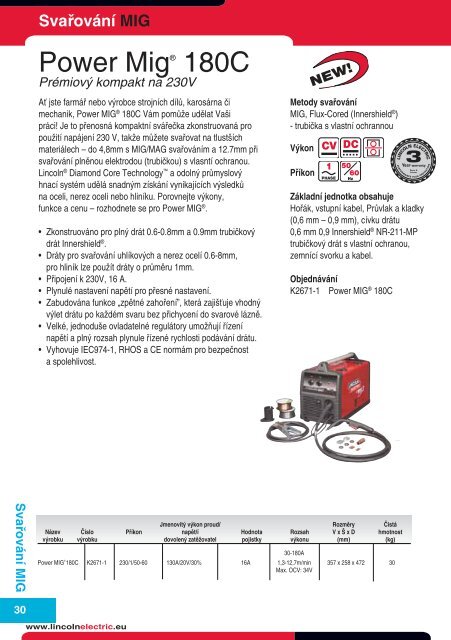 Katalog StrojÅ¯ 2008 - CZ WELD sro