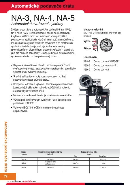 Katalog StrojÅ¯ 2008 - CZ WELD sro