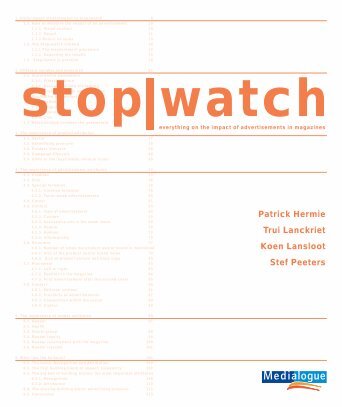 opmaak stop/watch engels - Periodical Publishers Association