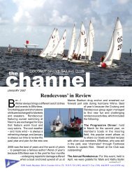 the Rendezvous' in Review - Coconut Grove Sailing Club