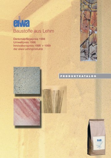 Produktkatalog als PDF - eiwa Lehm GmbH