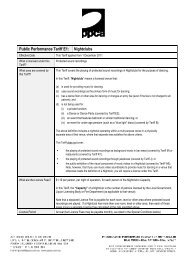 Public Performance Tariff E1: Nightclubs - PPCA