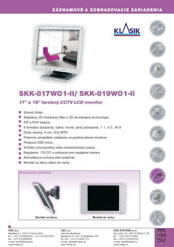 SKK-817WO1-II/ SKK-819WO1-II