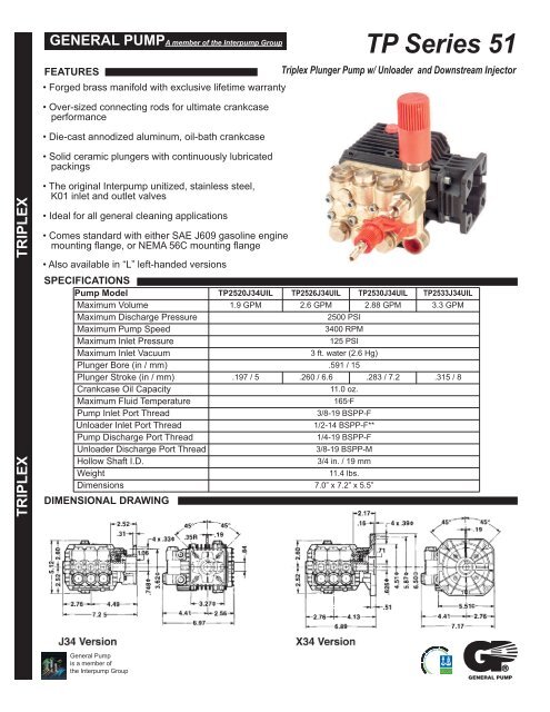 TP2520J34UIL - General Pump