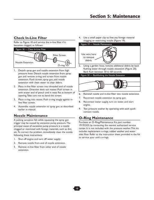 Owner's Manual Manual del Propietario - Ppe-pressure-washer ...