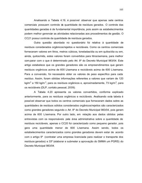 GestÃ£o de ResÃ­duos SÃ³lidos em Centros Comerciais do MunicÃ­pio ...