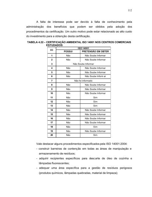 GestÃ£o de ResÃ­duos SÃ³lidos em Centros Comerciais do MunicÃ­pio ...