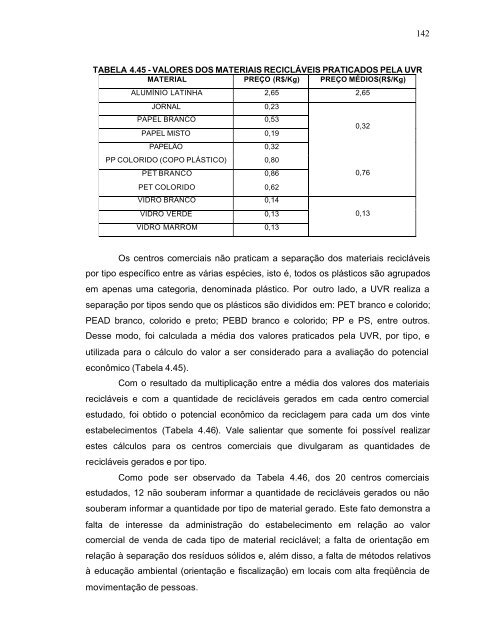 GestÃ£o de ResÃ­duos SÃ³lidos em Centros Comerciais do MunicÃ­pio ...