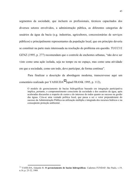 AnÃ¡lise do Efeito do Risco de Cheia no Valor de ImÃ³veis pelo ...