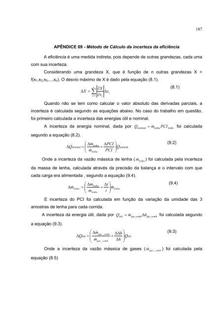 AnÃ¡lise Experimental de uma Fornalha a Lenha de Fluxo Co ...