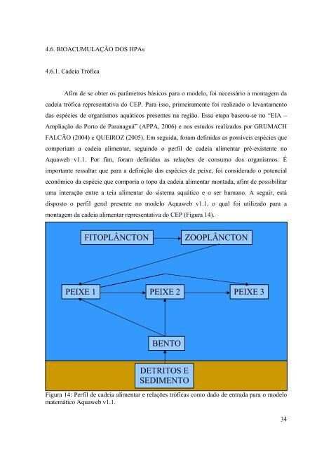 AvaliaÃ§Ã£o da PresenÃ§a, Toxicidade e da PossÃ­vel BiomagnificaÃ§Ã£o ...