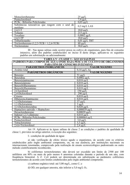 DeterminaÃ§Ã£o do Estado de EutrofizaÃ§Ã£o de um Lago Raso