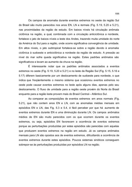 Impacto de EpisÃ³dios El NiÃ±o e La NiÃ±a sobre a FreqÃ¼Ãªncia de ...