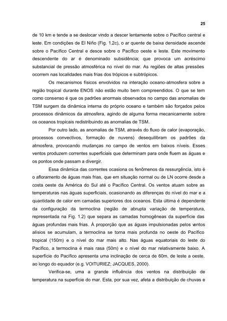 Impacto de EpisÃ³dios El NiÃ±o e La NiÃ±a sobre a FreqÃ¼Ãªncia de ...