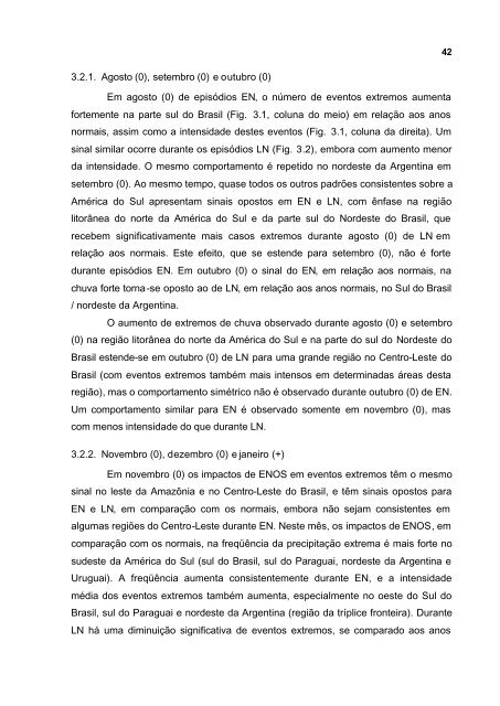 Impacto de EpisÃ³dios El NiÃ±o e La NiÃ±a sobre a FreqÃ¼Ãªncia de ...