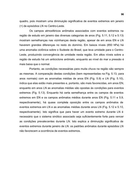 Impacto de EpisÃ³dios El NiÃ±o e La NiÃ±a sobre a FreqÃ¼Ãªncia de ...