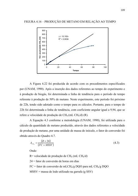 AvaliaÃ§Ã£o da EficiÃªncia de um Reator AnaerÃ³bio de Leito Fluidizado ...