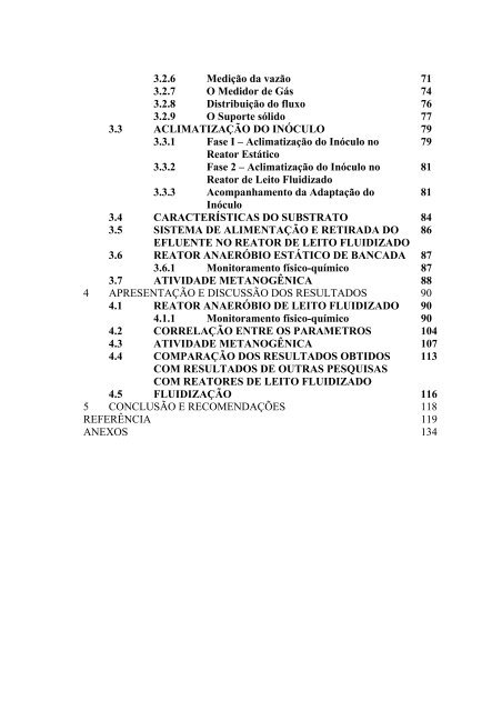 AvaliaÃ§Ã£o da EficiÃªncia de um Reator AnaerÃ³bio de Leito Fluidizado ...