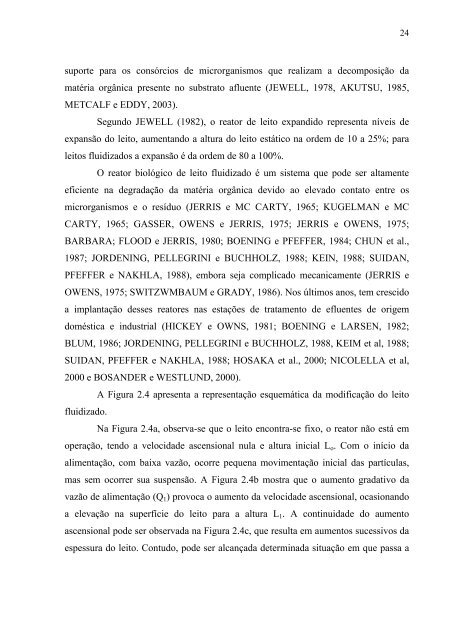 AvaliaÃ§Ã£o da EficiÃªncia de um Reator AnaerÃ³bio de Leito Fluidizado ...