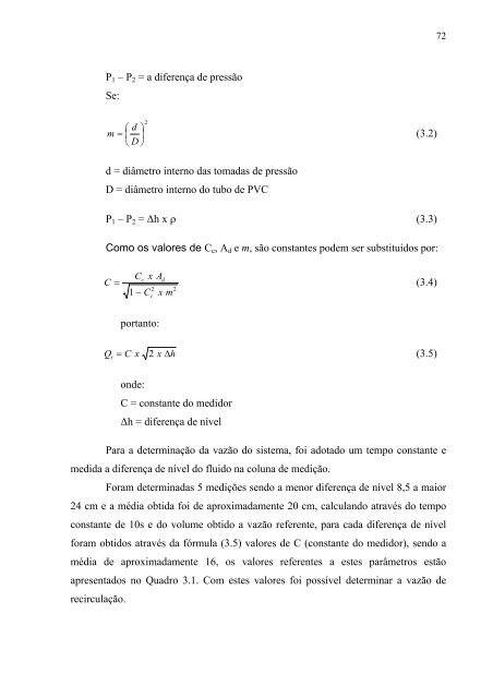 AvaliaÃ§Ã£o da EficiÃªncia de um Reator AnaerÃ³bio de Leito Fluidizado ...