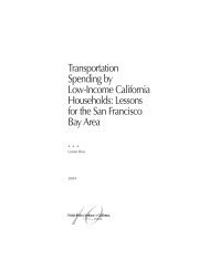 Transportation Spending by Low-Income California Households ...