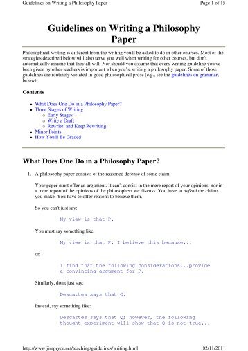 philosophy mark <a href=